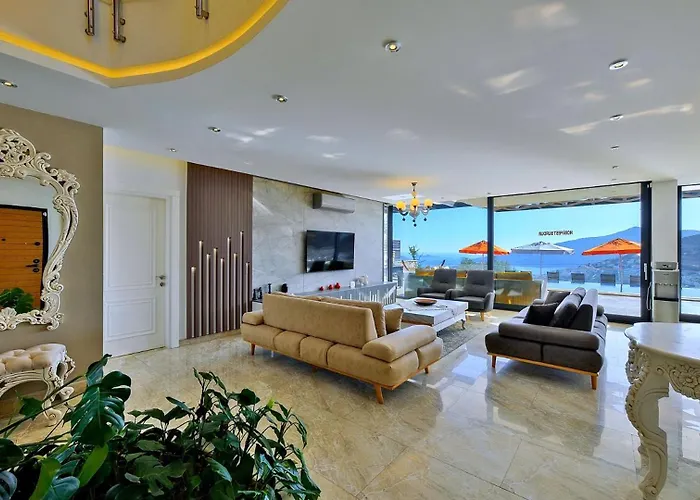 5 Bedroom Luxury Seaviews - Private Heated Pool Villa Kalkan