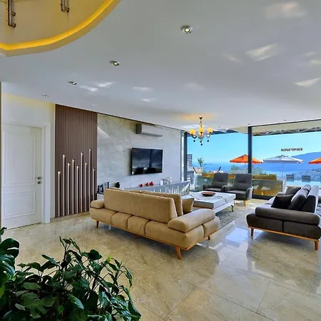 5 Bedroom Luxury Seaviews - Private Heated Pool Villa Kalkan