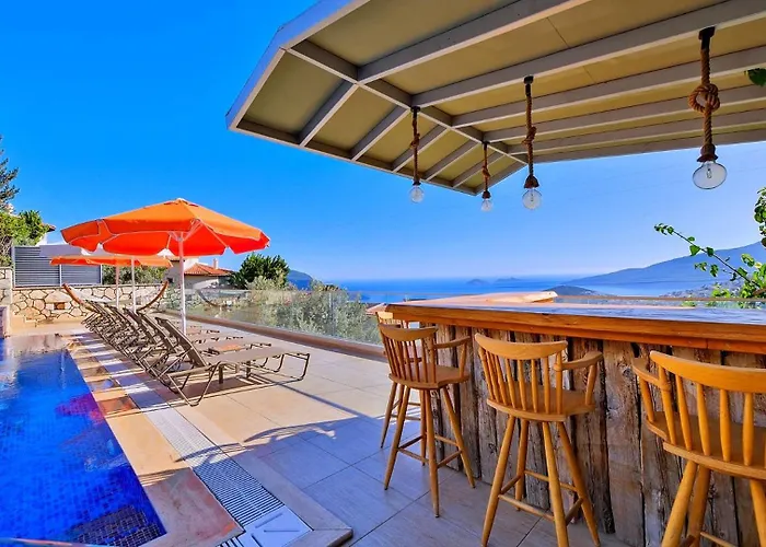 5 Bedroom Luxury Seaviews - Private Heated Pool * Kalkan